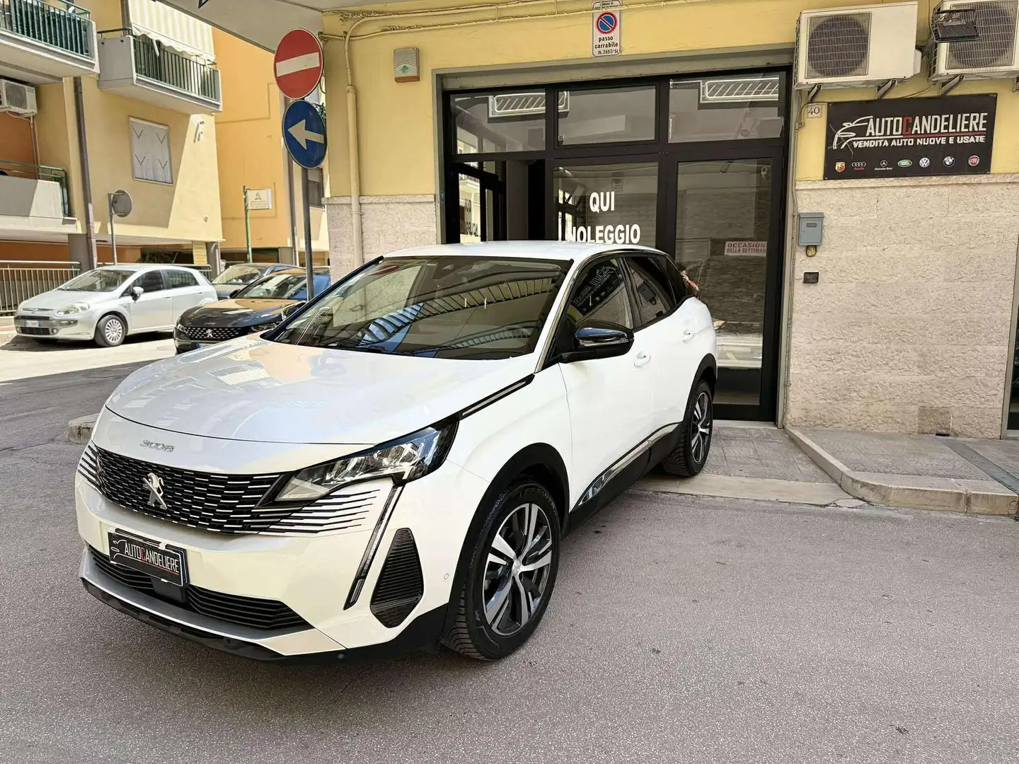 Peugeot 3008 3008 1.5 bluehdi Allure Pack s/18/PELLE/PERFETTA Bianco - 2