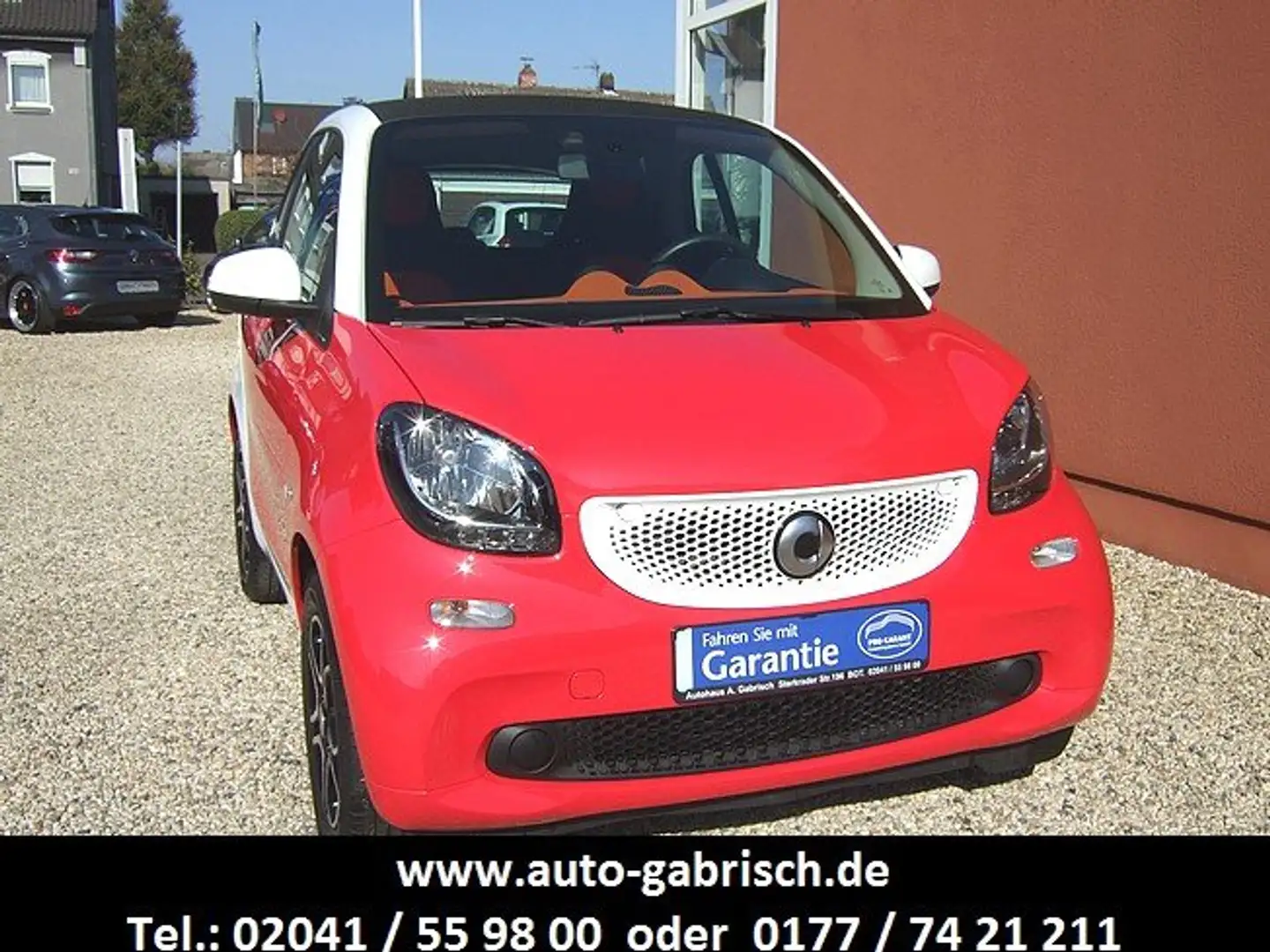 smart forTwo Passion  coupe,Klimaautom.,Tempomat,Sitzheizung Rot - 1