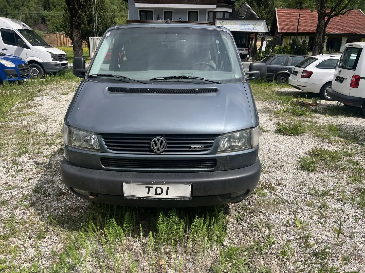Volkswagen T4 Doka 3-3 Syncro 1,9 TDI/ KLIMA/ KEIN PICKERL!!! Blau - 2