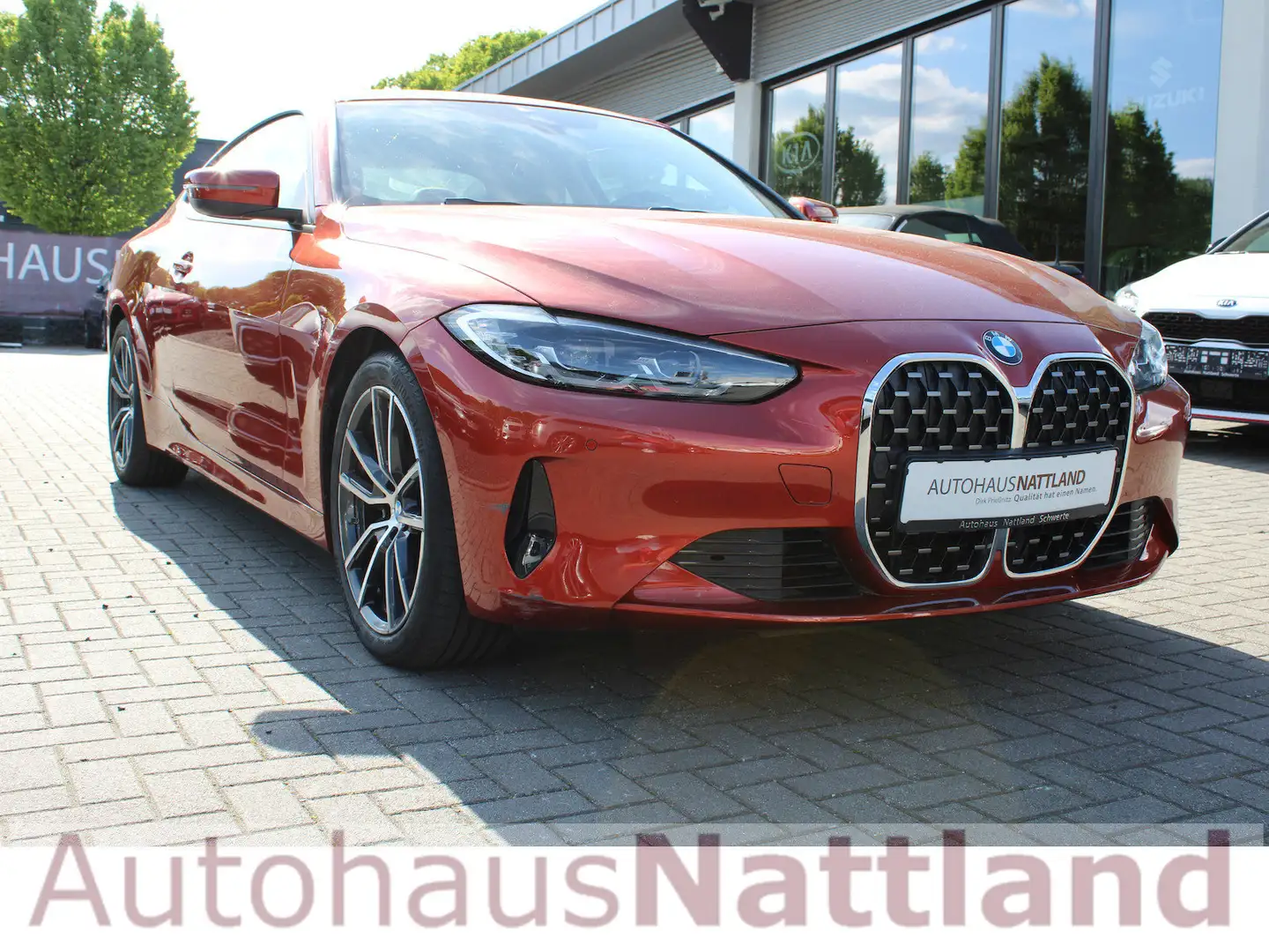 BMW 420 420i Coupe RFK LED Navi Teilleder 1.Hd. Orange - 2