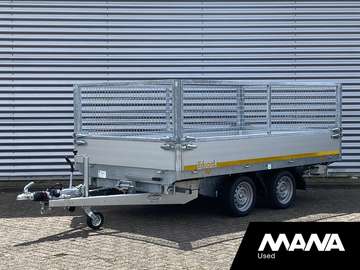 K4 3318 Driezijdige Kipper 3500kg 2 assen Tan