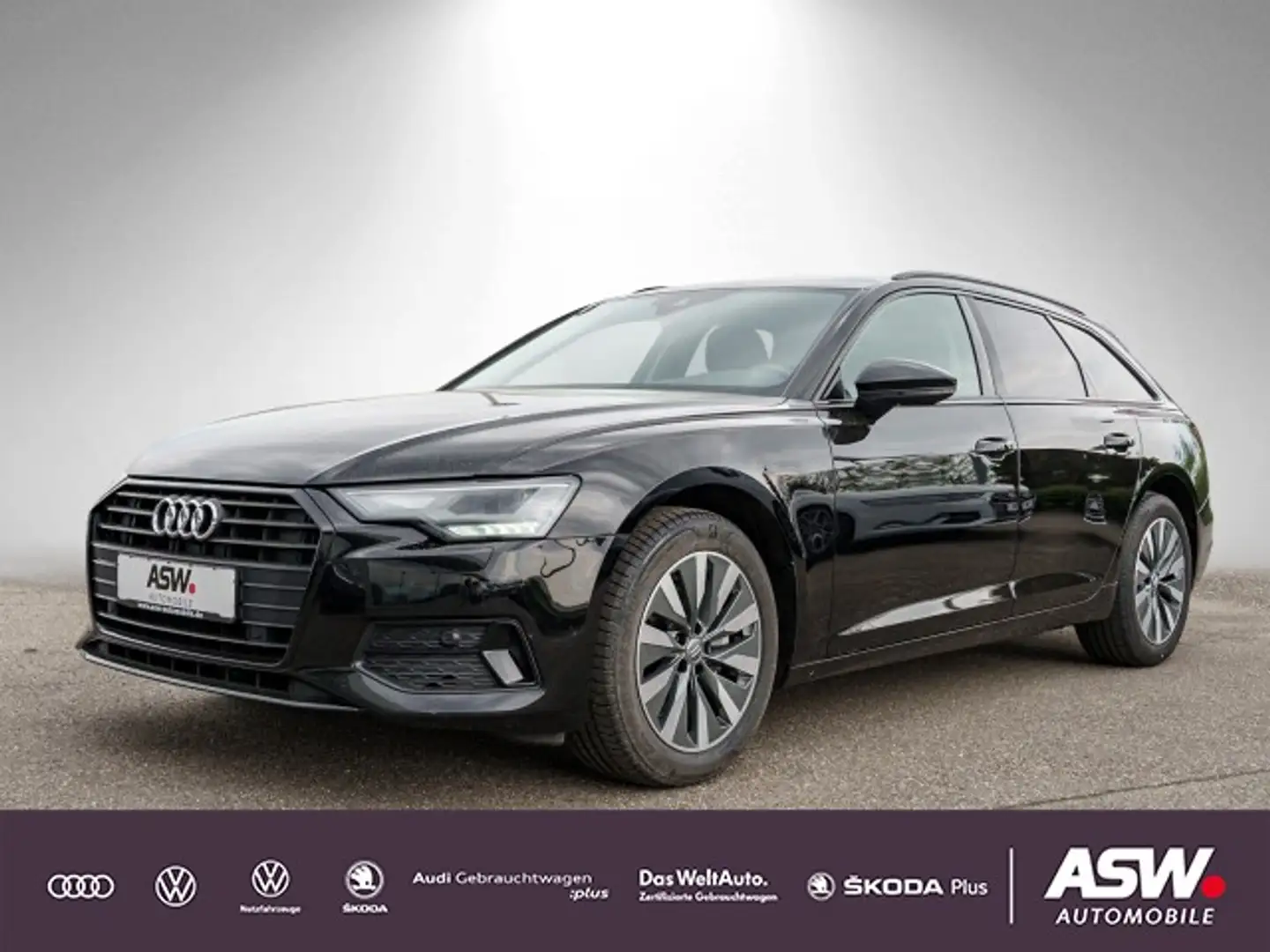 Audi A6 sport 40TDI S tronic Navi SHZ RFK AHK Schwarz - 1