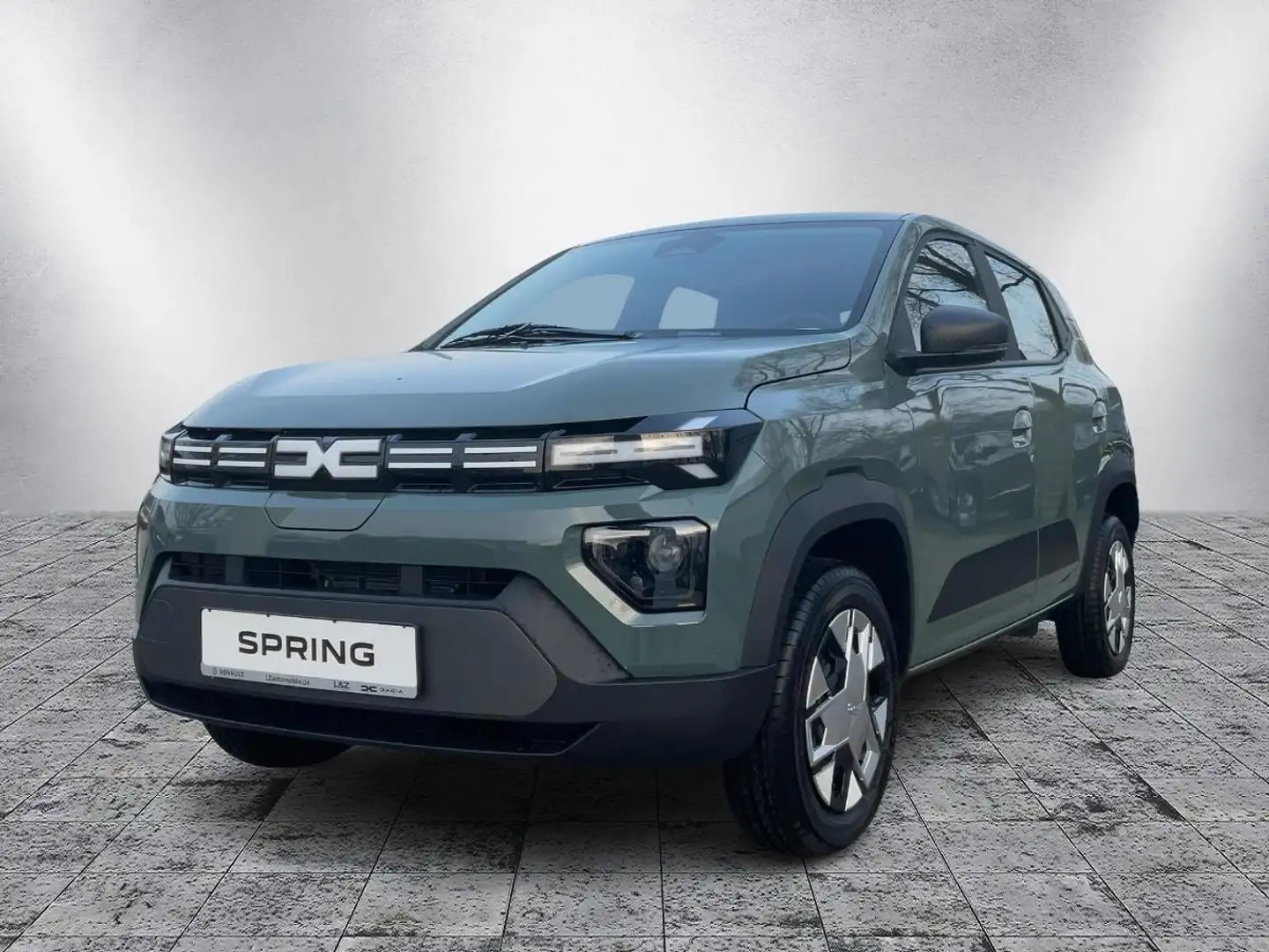 Dacia Spring Expression ELECTRIC 45 Navi/PDC/Tempom. Grün - 1