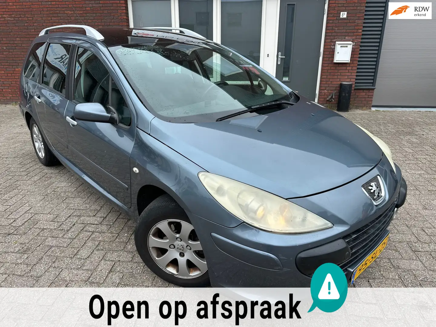 Peugeot 307 SW 1.6-16V Pack / Pano / 7P / Airco Grijs - 1
