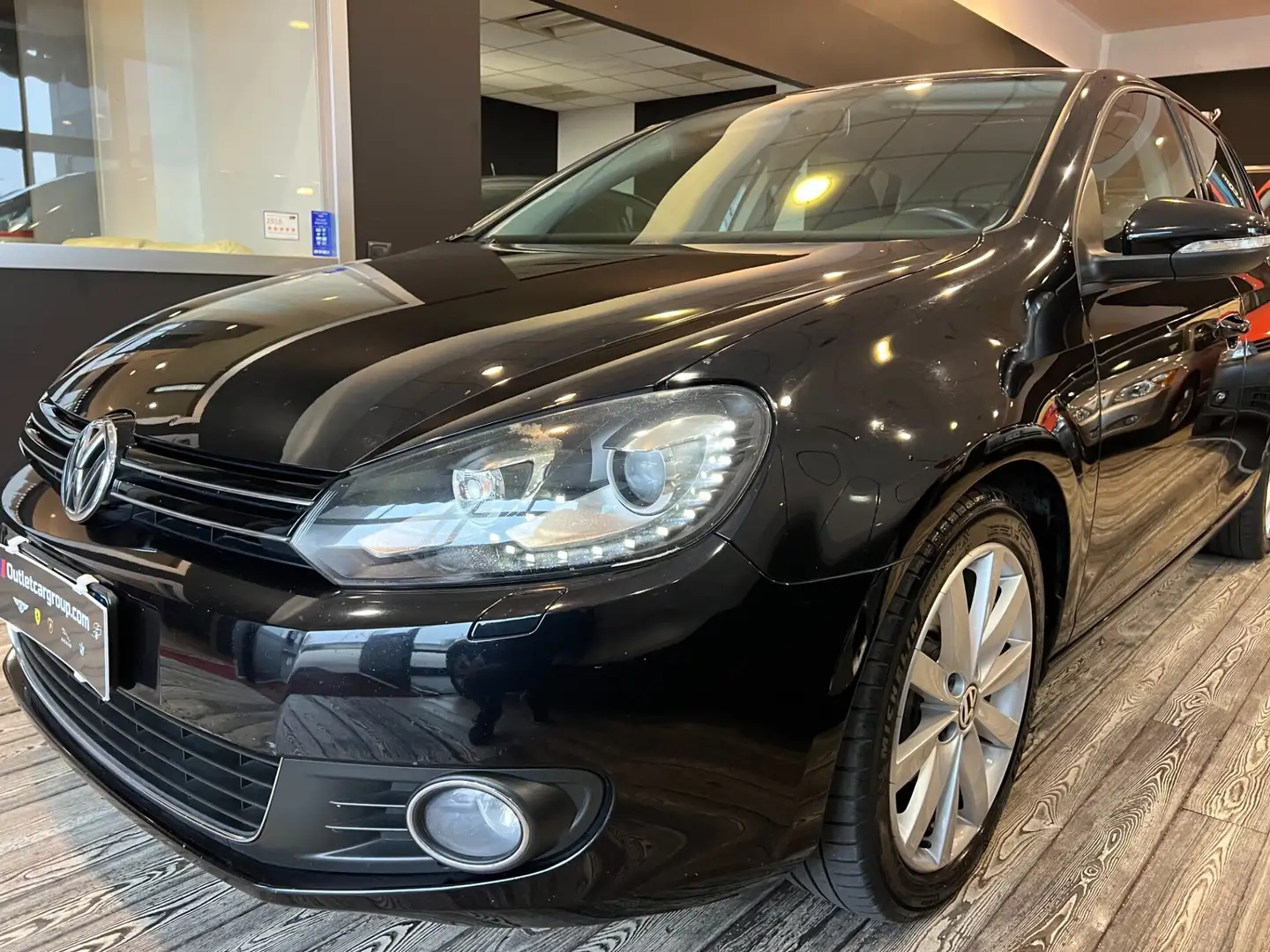 Volkswagen Golf 1.6 TDI HIGHLINE/LED+PELLE/UNIPROP Nero - 1