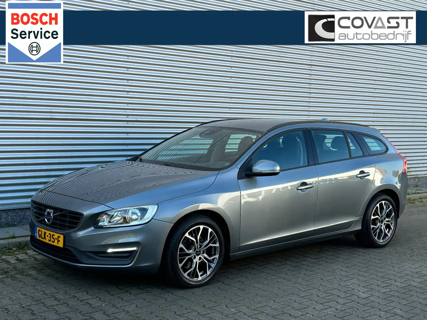 Volvo V60 1.5 T2 Nordic NAVI|100D.KM|17"LMV Grijs - 1
