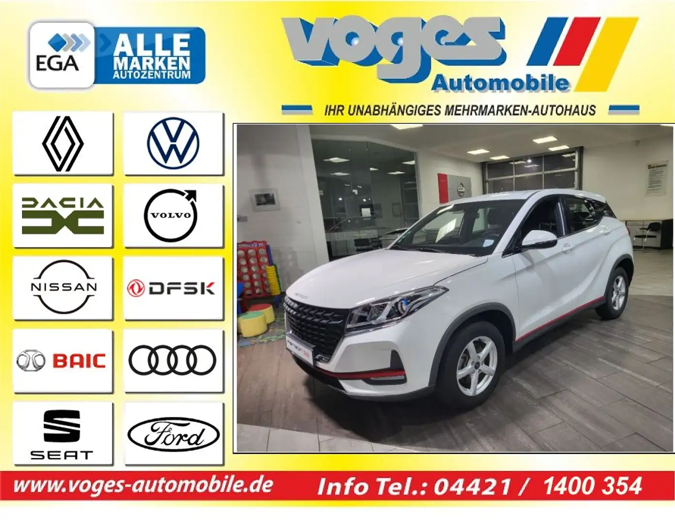 DFSK Fengon 500 CVT Blanc - 1