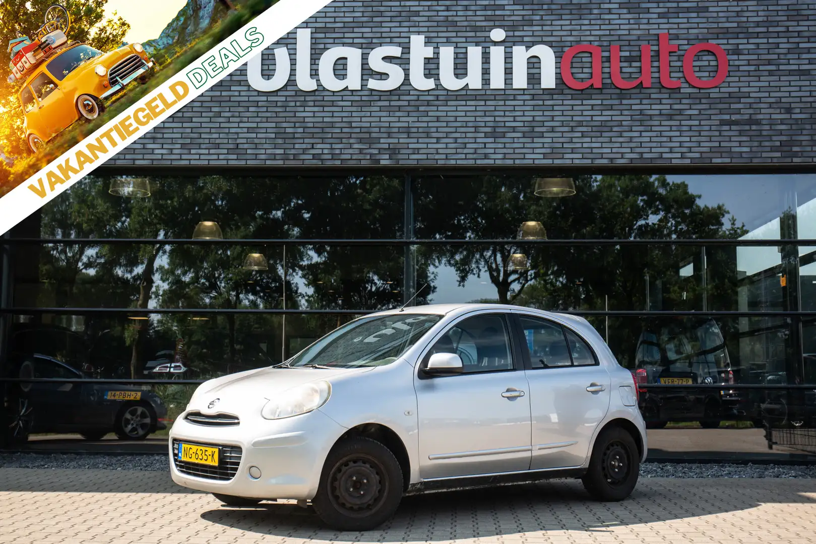 Nissan Micra 1.2 Acenta Grijs - 1