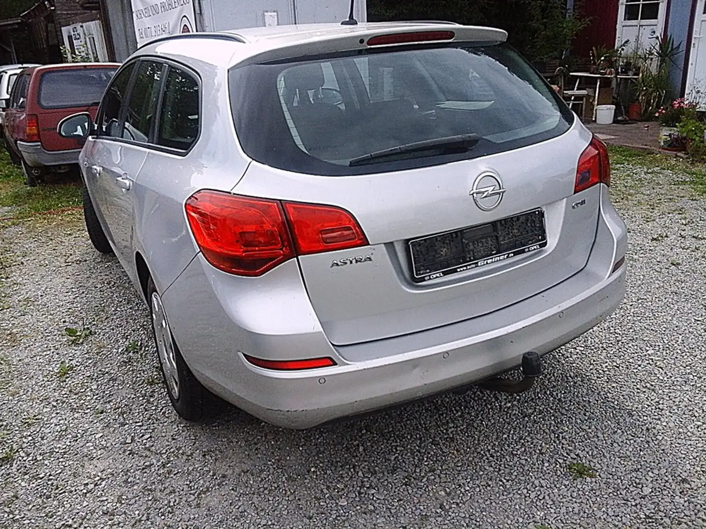 Opel Astra Edition/ met+Klima+Tempomat+Isofix+PDC+MP3/ 2.Hand Grau - 2