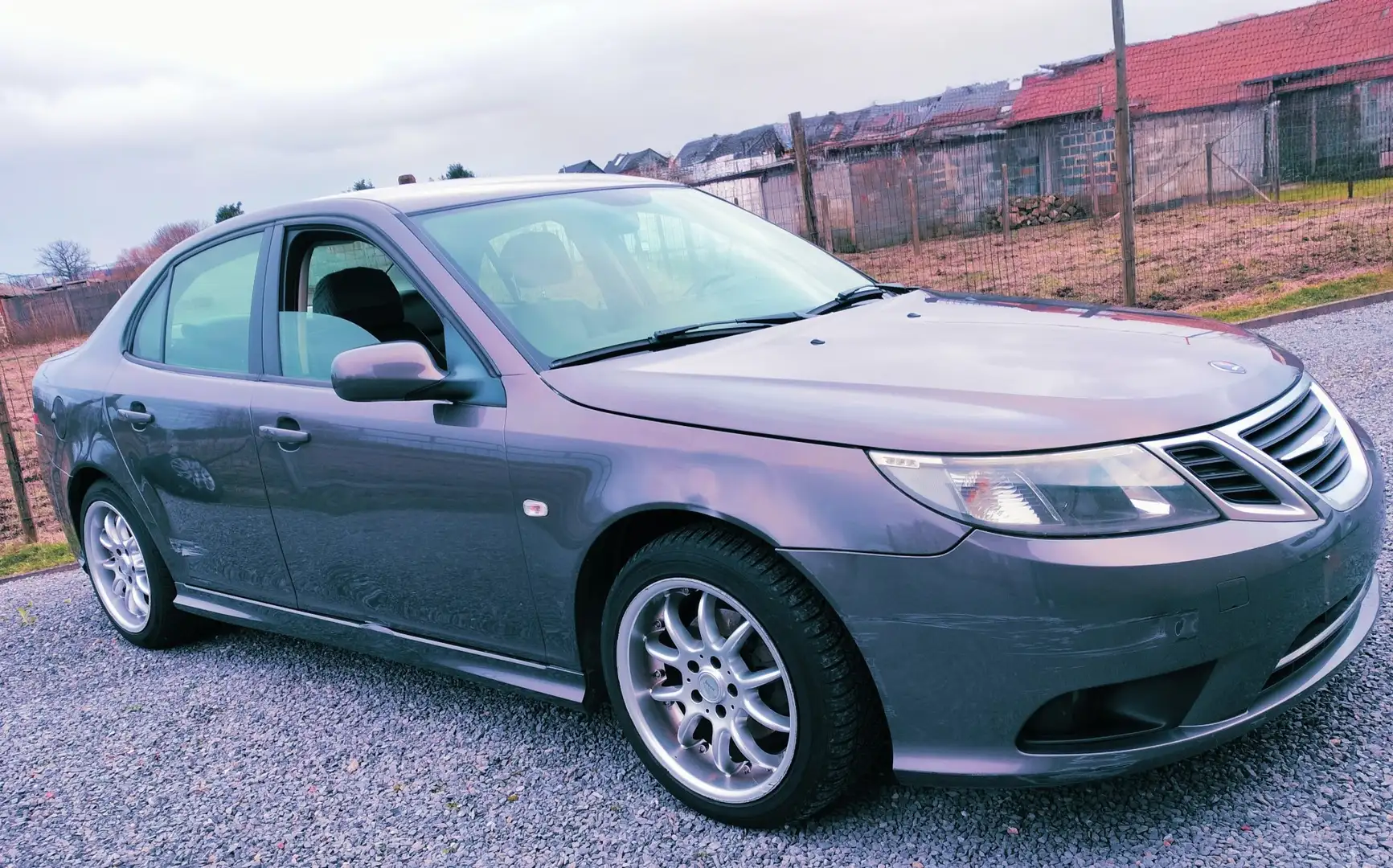 Saab 9-3 Gris - 2