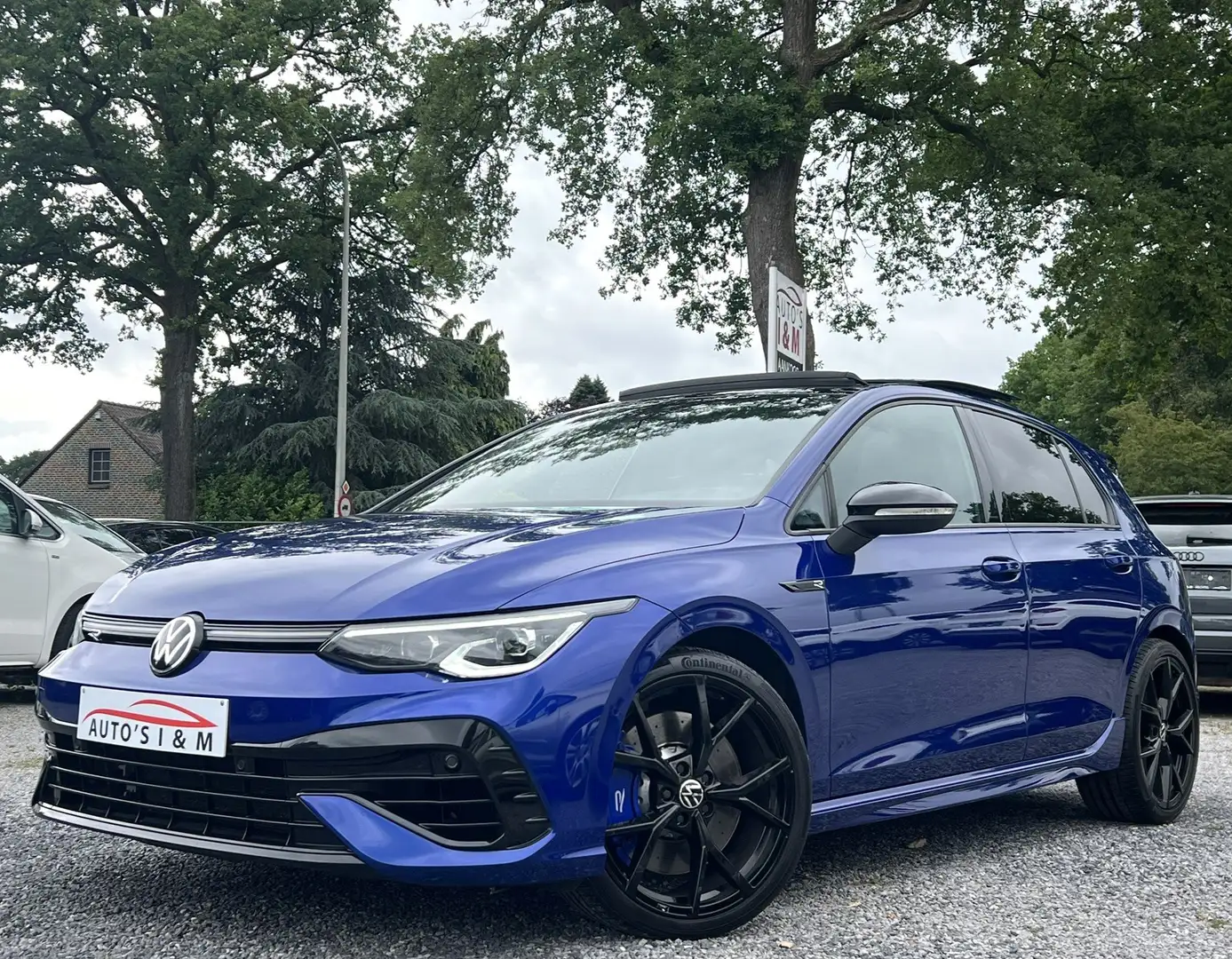 Volkswagen Golf R 2.0TSI 4Motion 12/'21 Akrapovic Pano Leder Full! Blauw - 1