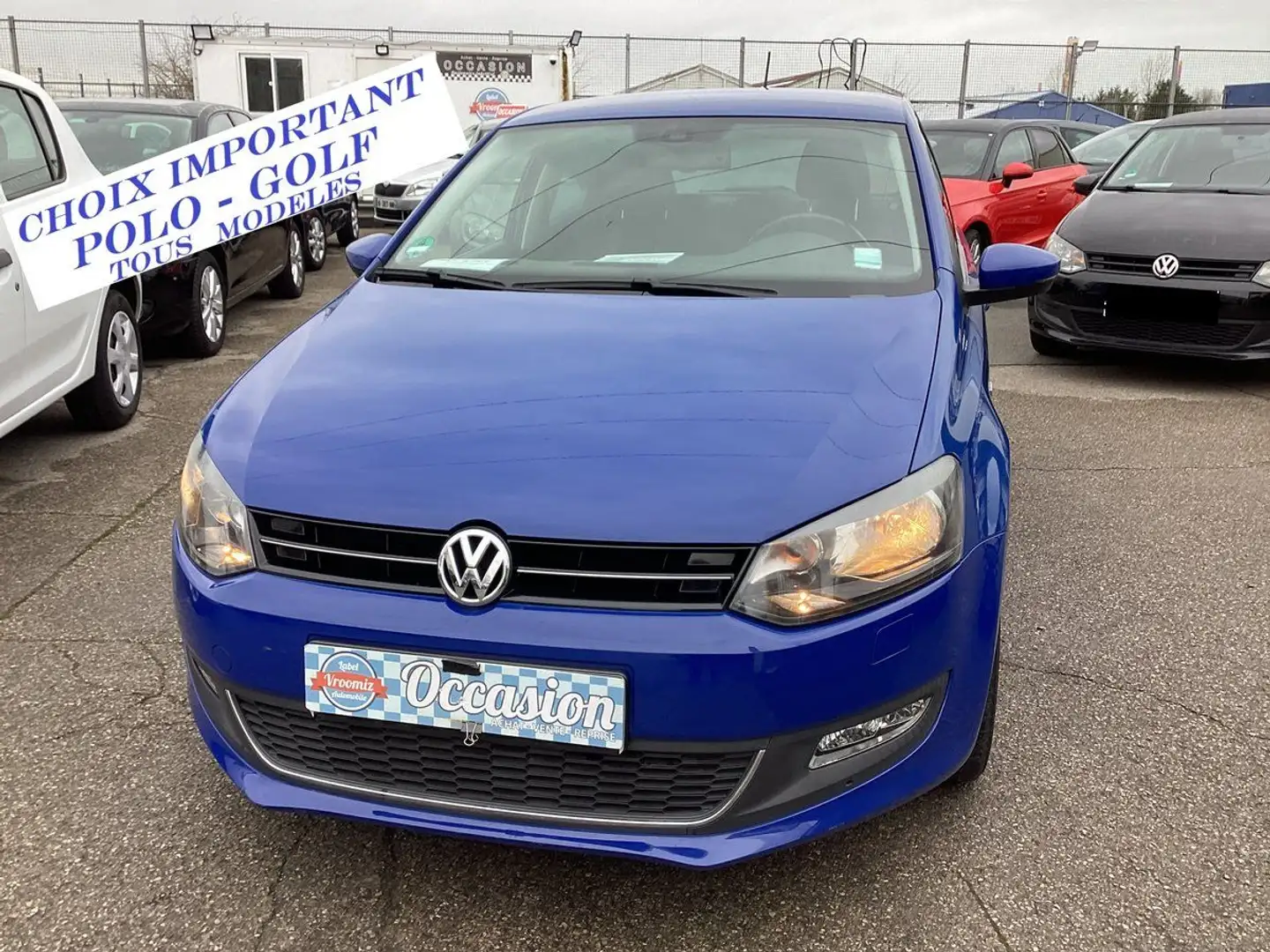 Volkswagen Polo 1.2 Life BIOCARS Bleu - 1