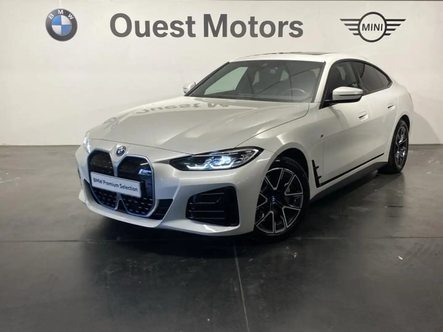 BMW i4 eDrive40 340ch M Sport Blanc - 1