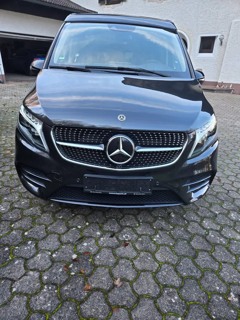 Mercedes-Benz V 300 V 300 d Kombi 4MATIC extralang Aut. Ma,-Polo Schwarz - 1