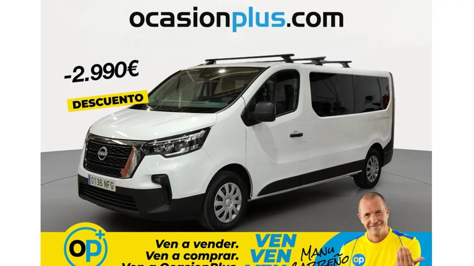 Nissan Primastar Combi 9 2.0dCi S&S L2H1 1T Acenta 110kW Blanco - 1