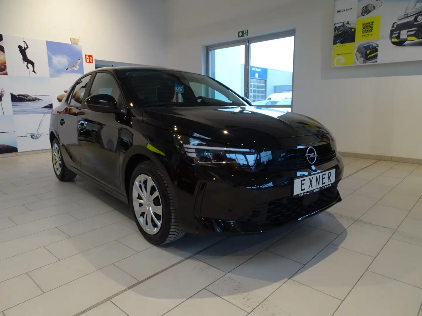 Opel Corsa F 1.2 Klimaanlage, LED, Sitzheizung Schwarz - 2