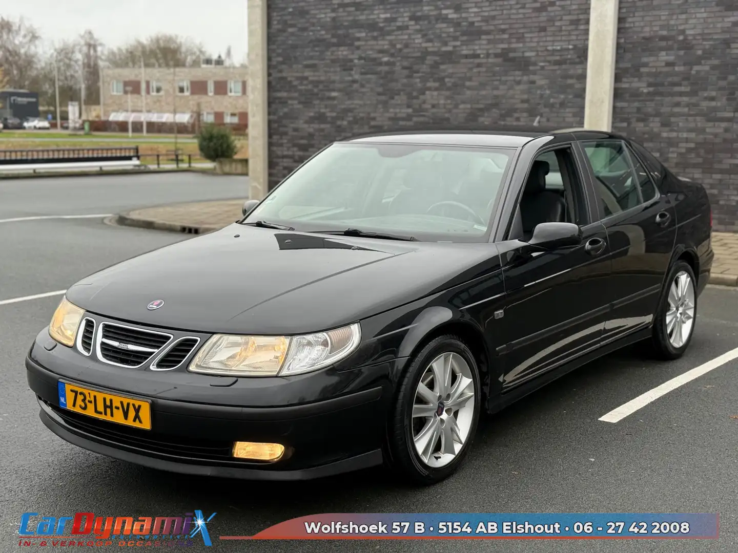 Saab 9-5 2.3t Vector | Automaat | Leder | Stoelv.w. | Comfo Zwart - 2