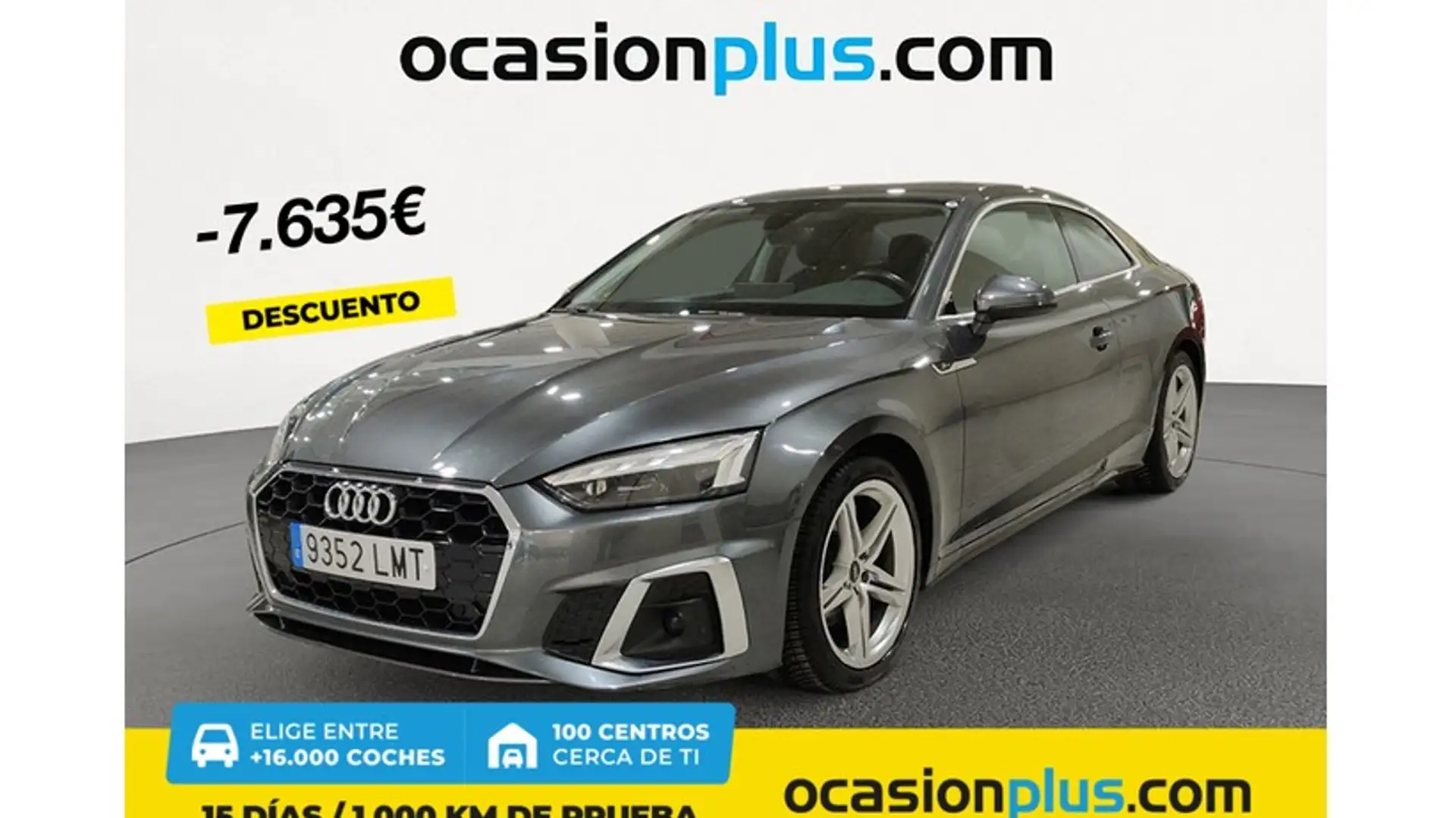 Audi A5 Coupé 35 TDI S line S tronic Gris - 1