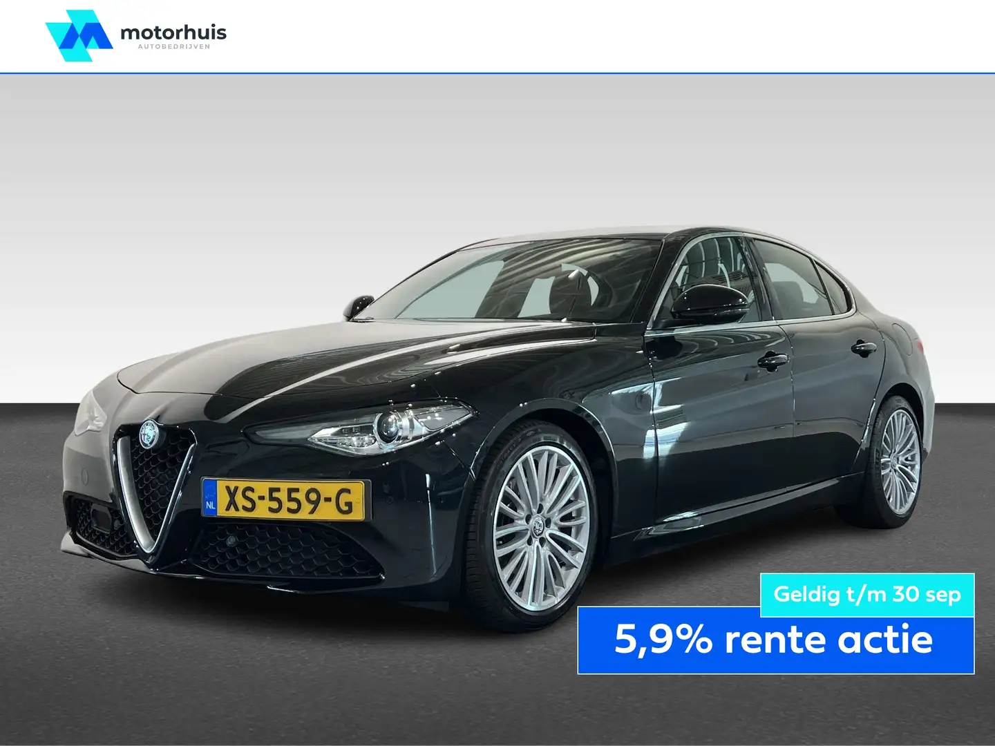 Alfa Romeo Giulia 2.0T Super 200pk Automaat Schwarz - 1
