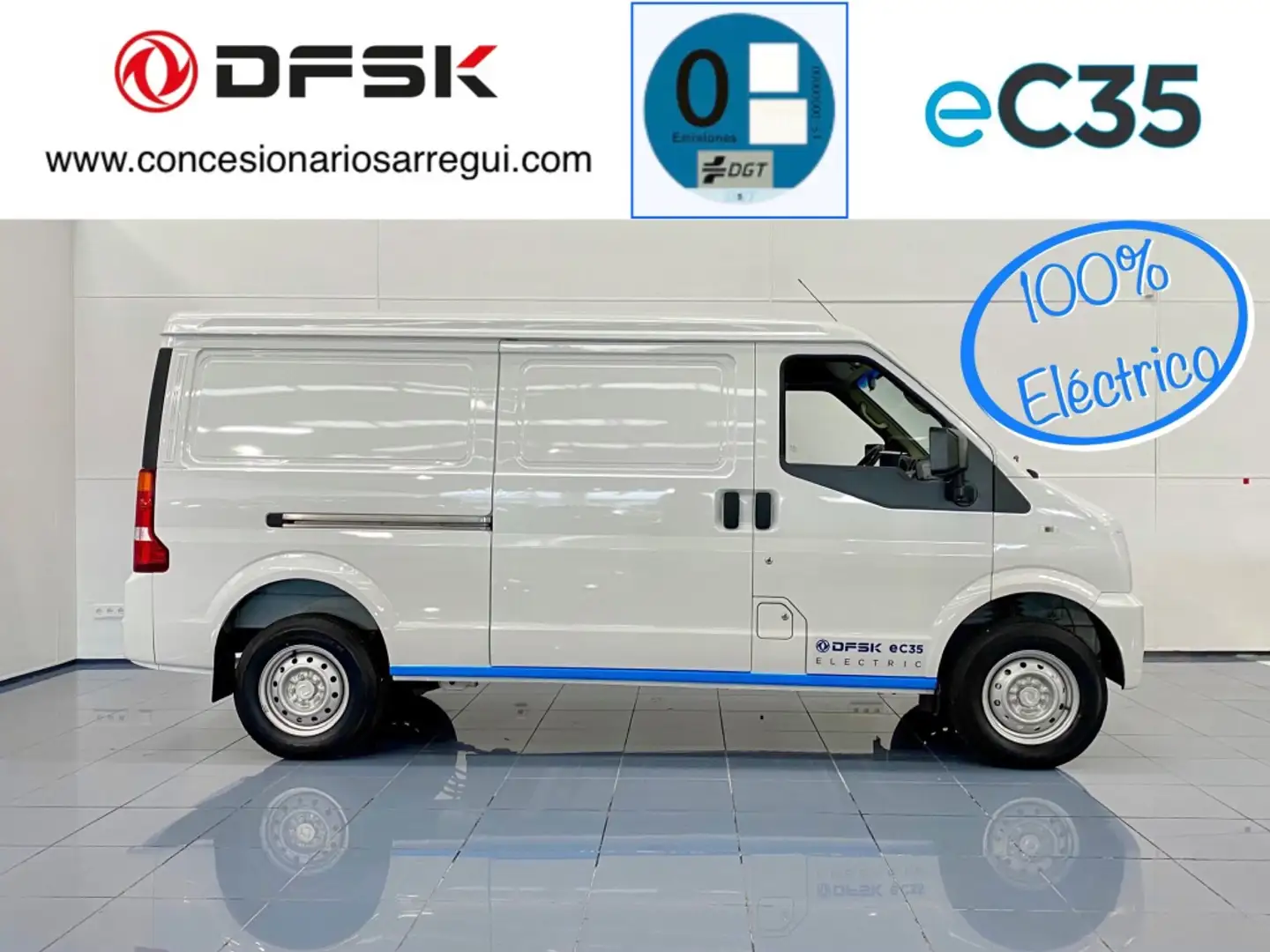 DFSK Serie EC C Van eC35 4pl. 60kW 38.7kWh Wit - 1