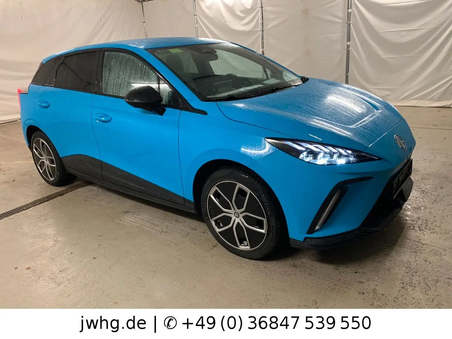 MG MG4 Luxury Leder Navi 360°Kam ACC Wärmep Blau - 2
