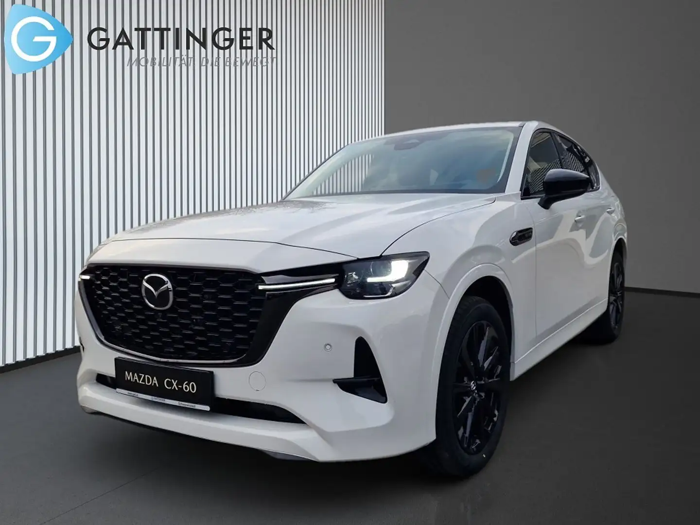 Mazda CX-60 3.3L e-SKYACTIV D AWD HOMURA Aut. Blanc - 1