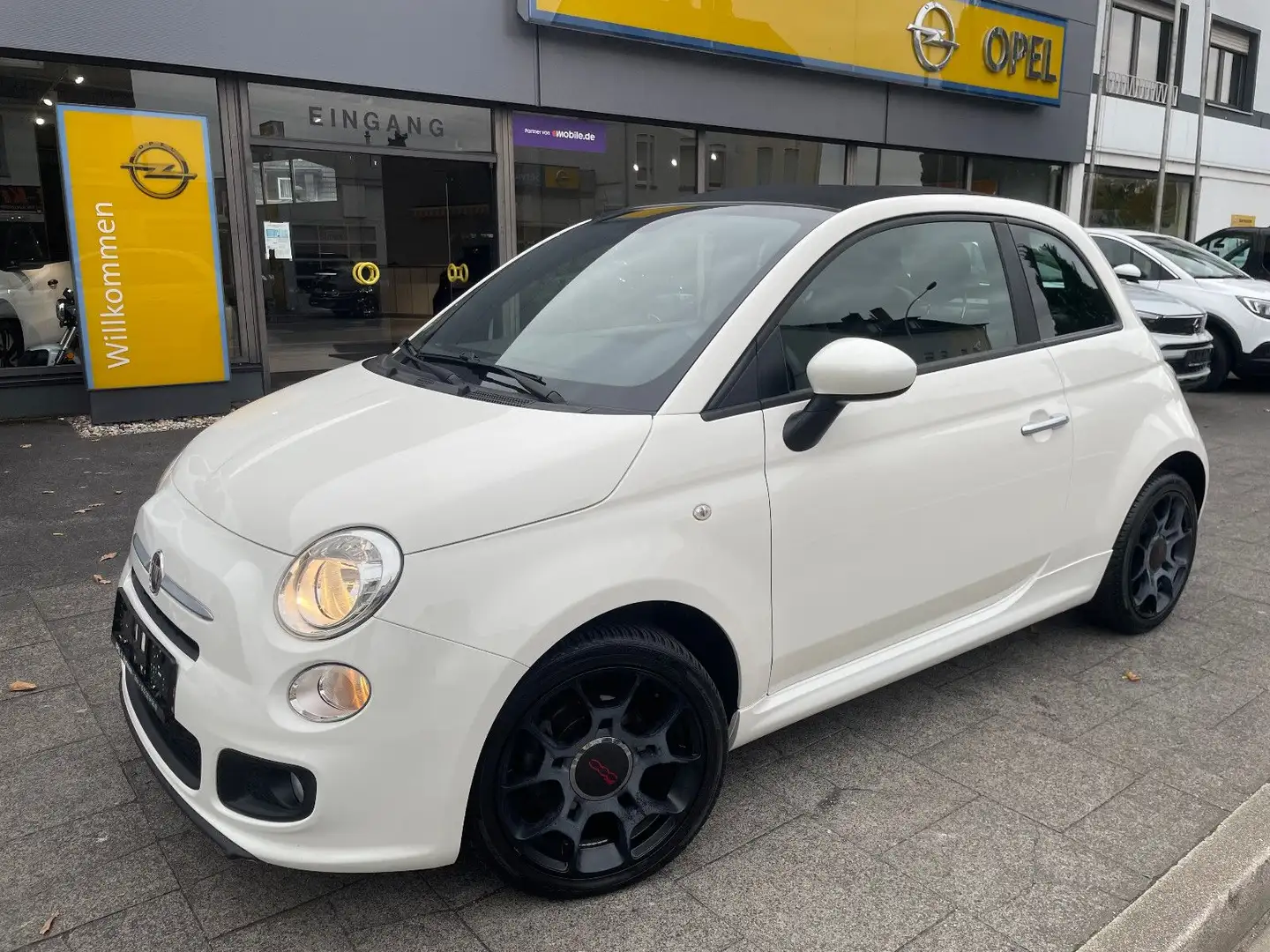Fiat 500C S +GARANTIE+ Weiß - 1
