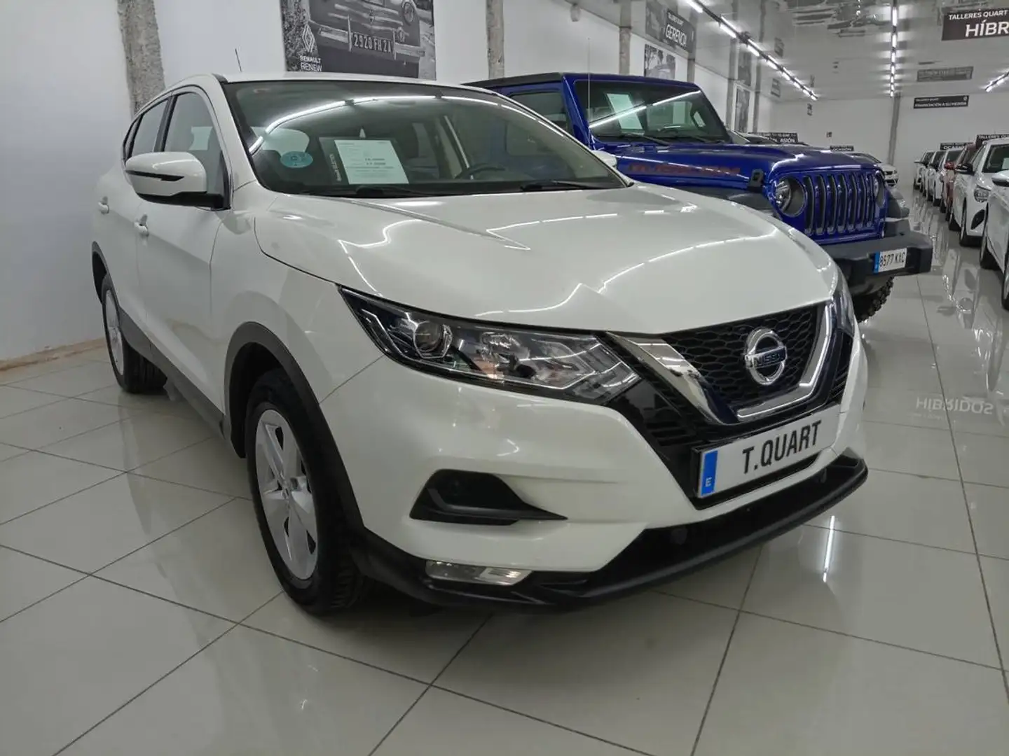 Nissan Qashqai 1.5dCi Acenta 4x2 85kW Weiß - 2