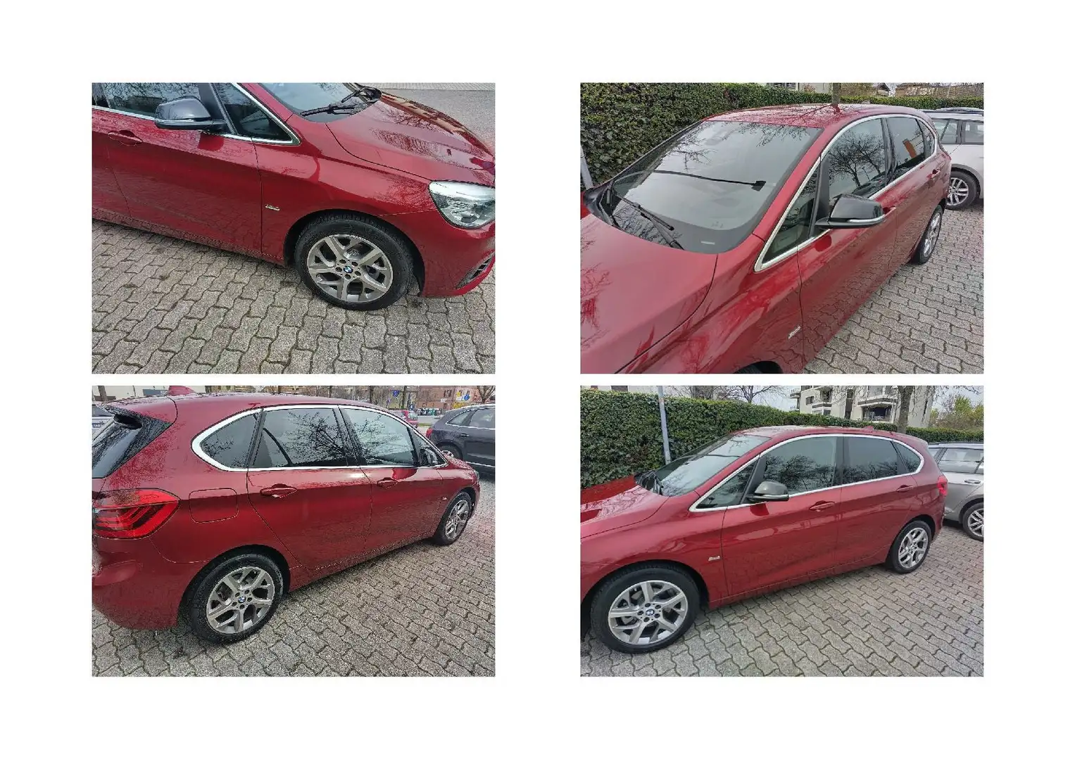 BMW 218 218d Active Tourer Sport my17 Rosso - 2