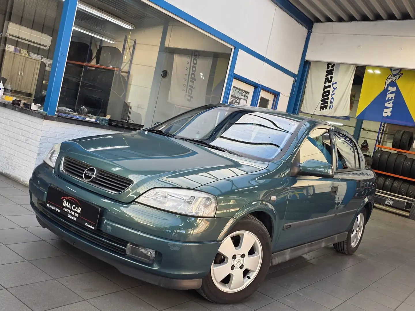 Opel Astra EURO 4 AUTOMATIQUE Grün - 2