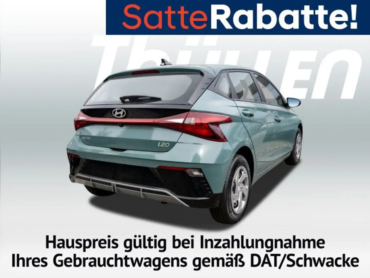 Hyundai i20 10 T-GDI 6-MT MJ25 Select Klima el. Fenster Groen - 2