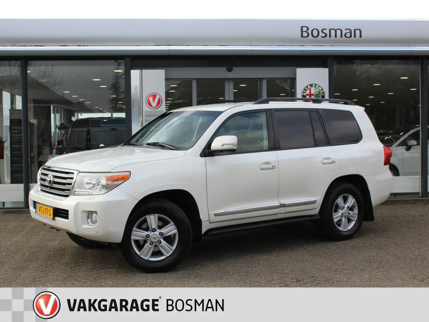 Toyota Land Cruiser V8 4.5 V8 D-4D 4x4/Trekhaak/Camera/Grijskenteken Blanc - 1