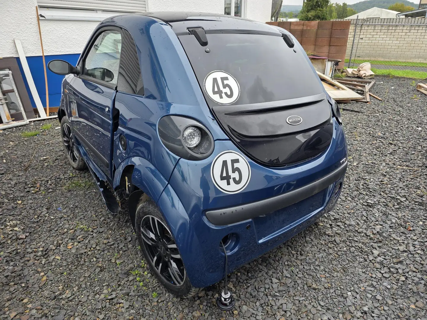 Microcar Due Must dci, -UNFALLWAGEN- , Rückfahrkamera, Sitzh... Blu/Azzurro - 2