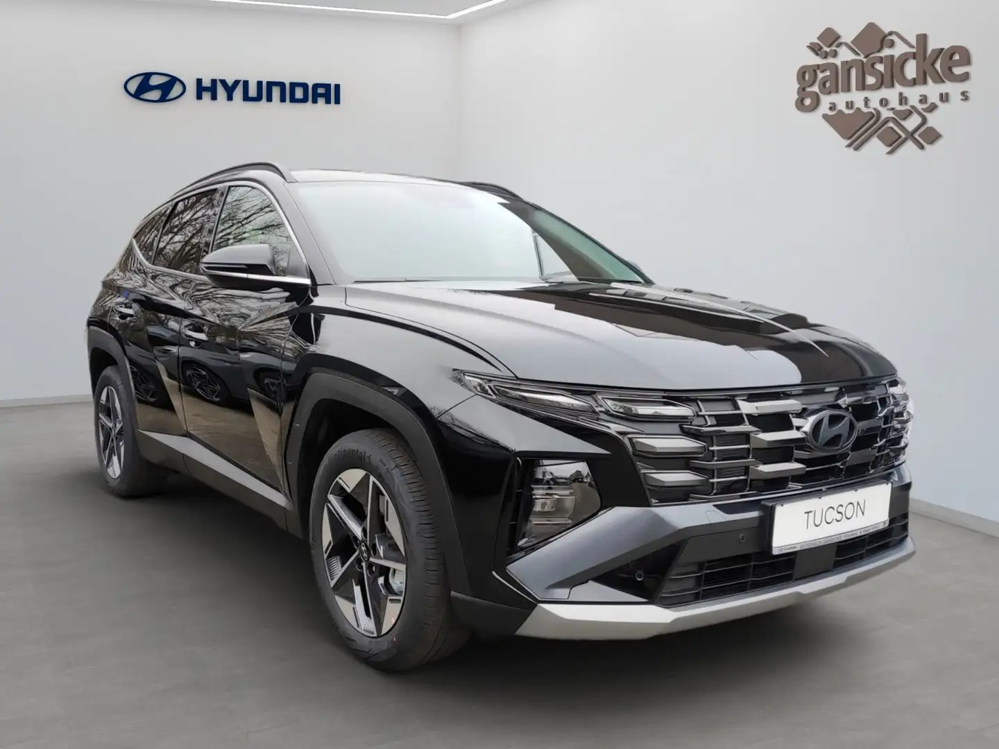 Hyundai TUCSON 1.6 T-GDI Hybrid Select Auto Grau - 2