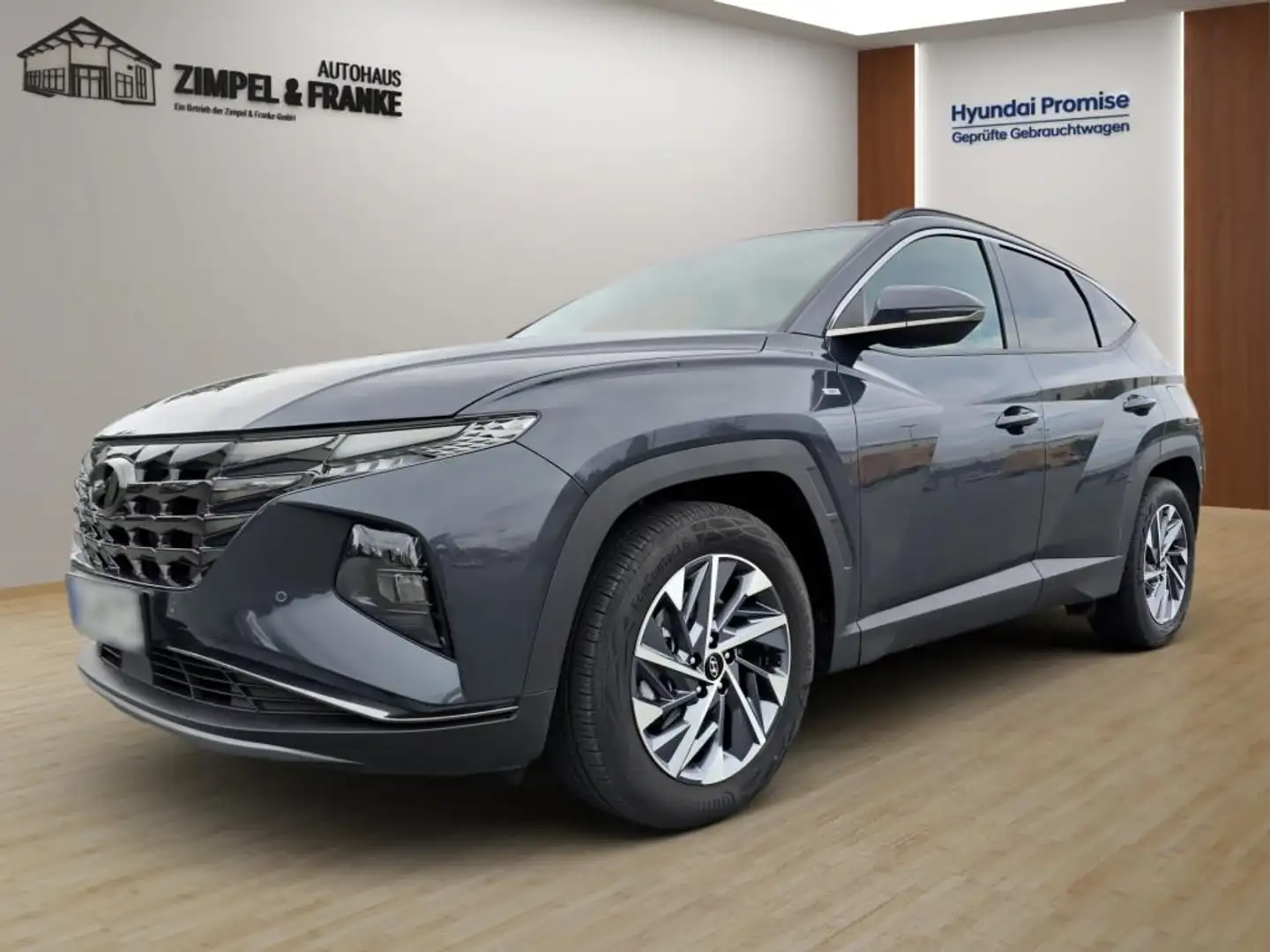 Hyundai TUCSON Trend CRDi, Navi, Assist.Paket,  elektr. Grau - 1