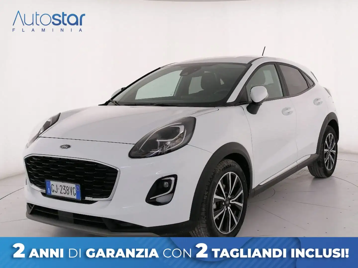 Ford Puma 1.0 ecoboost h Titanium s&s 125cv Bianco - 1