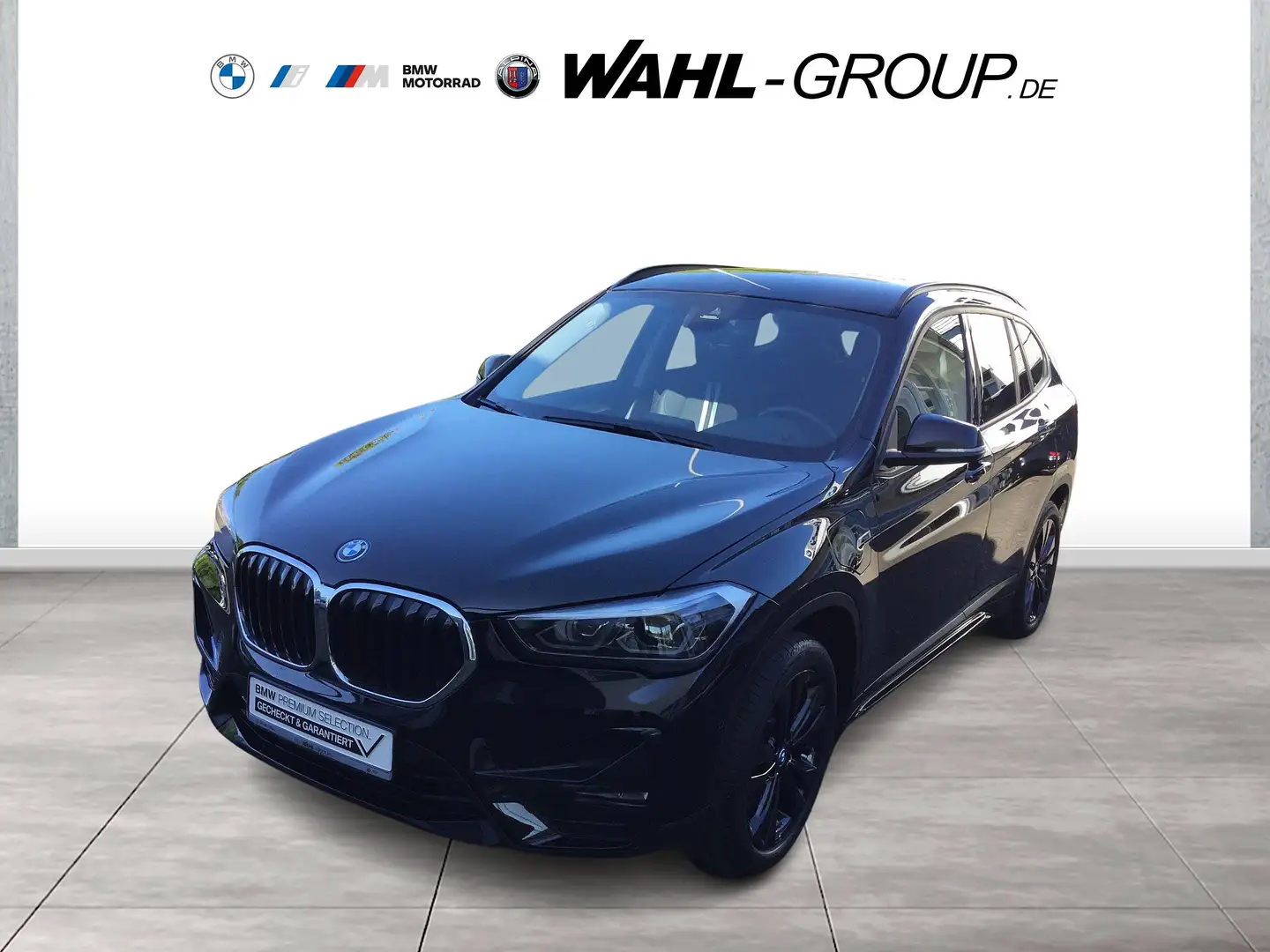 BMW X1 xDrive25e SPORT LINE NAVI LED GRA PDC ALARM  DACHR Schwarz - 1