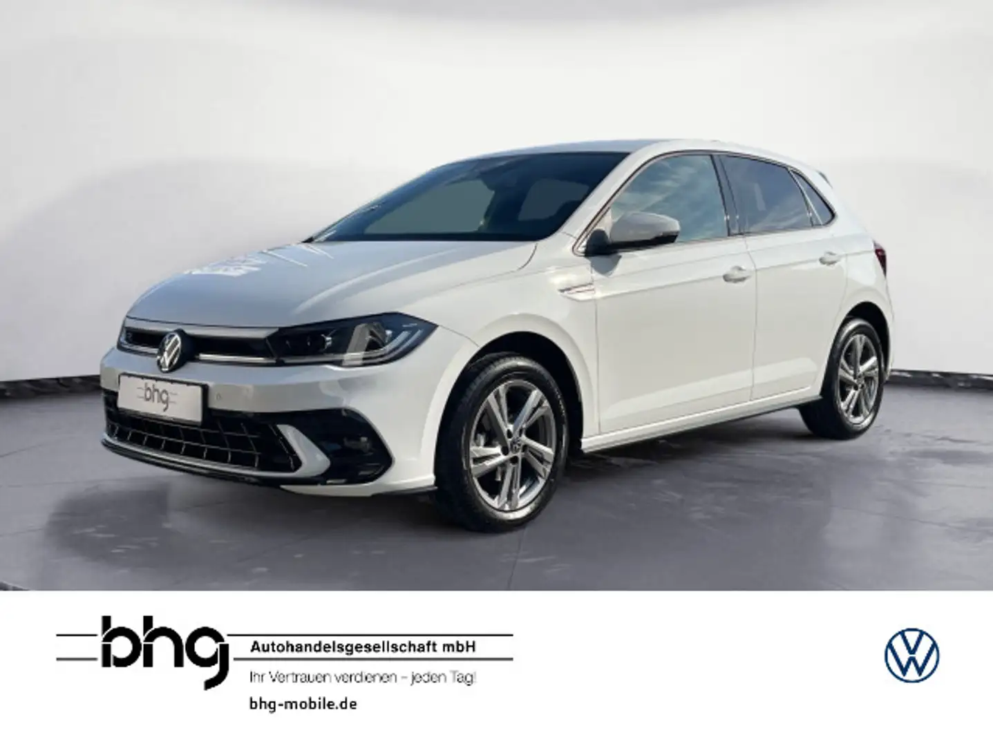 Volkswagen Polo 1.0 TSI R-Line LED SHZ ACC IQ.LIGHT CARPLAY Weiß - 1