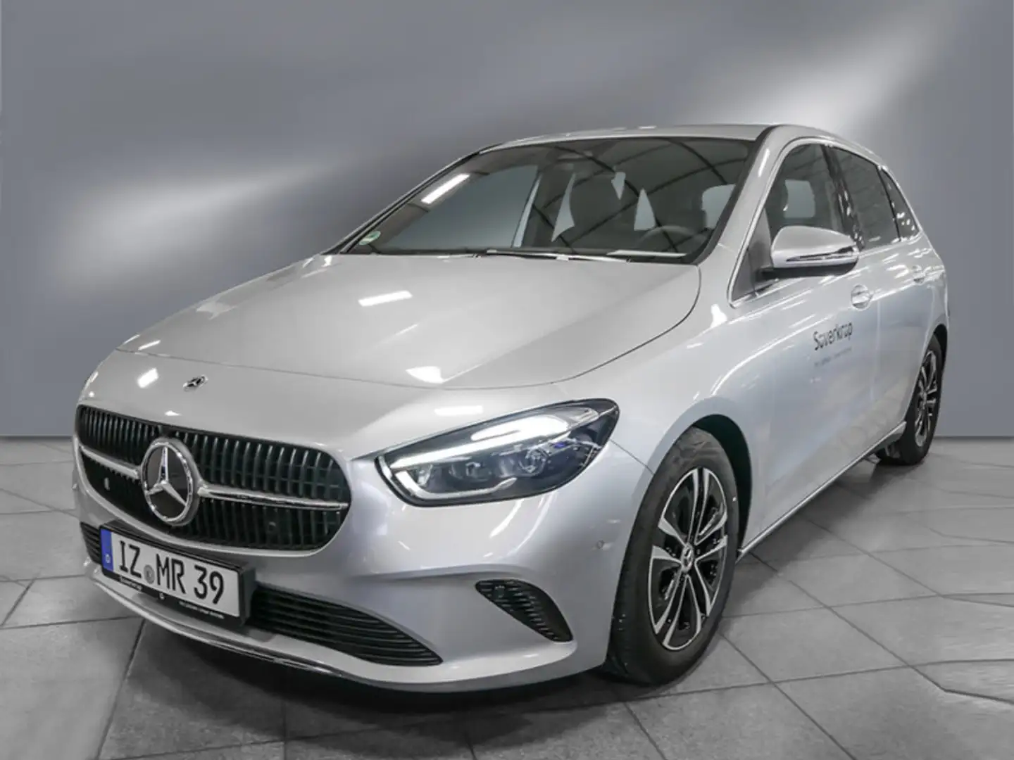 Mercedes-Benz B 200 PROGRESSIVE SPUR AHK DISTR KAMERA PDC SHZ Silber - 2