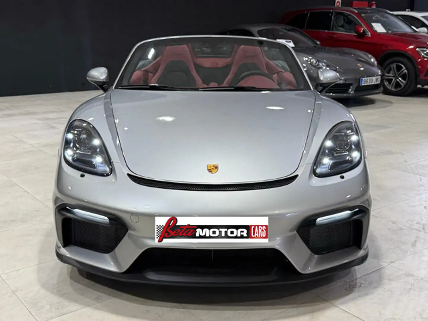 Porsche 718 Spyder PDK Argent - 2