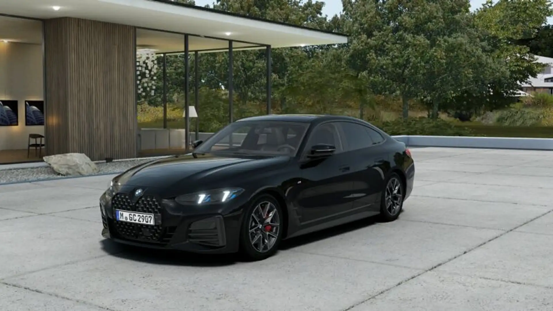 BMW 420 i Gran Coupé M Sportpaket Negro - 1
