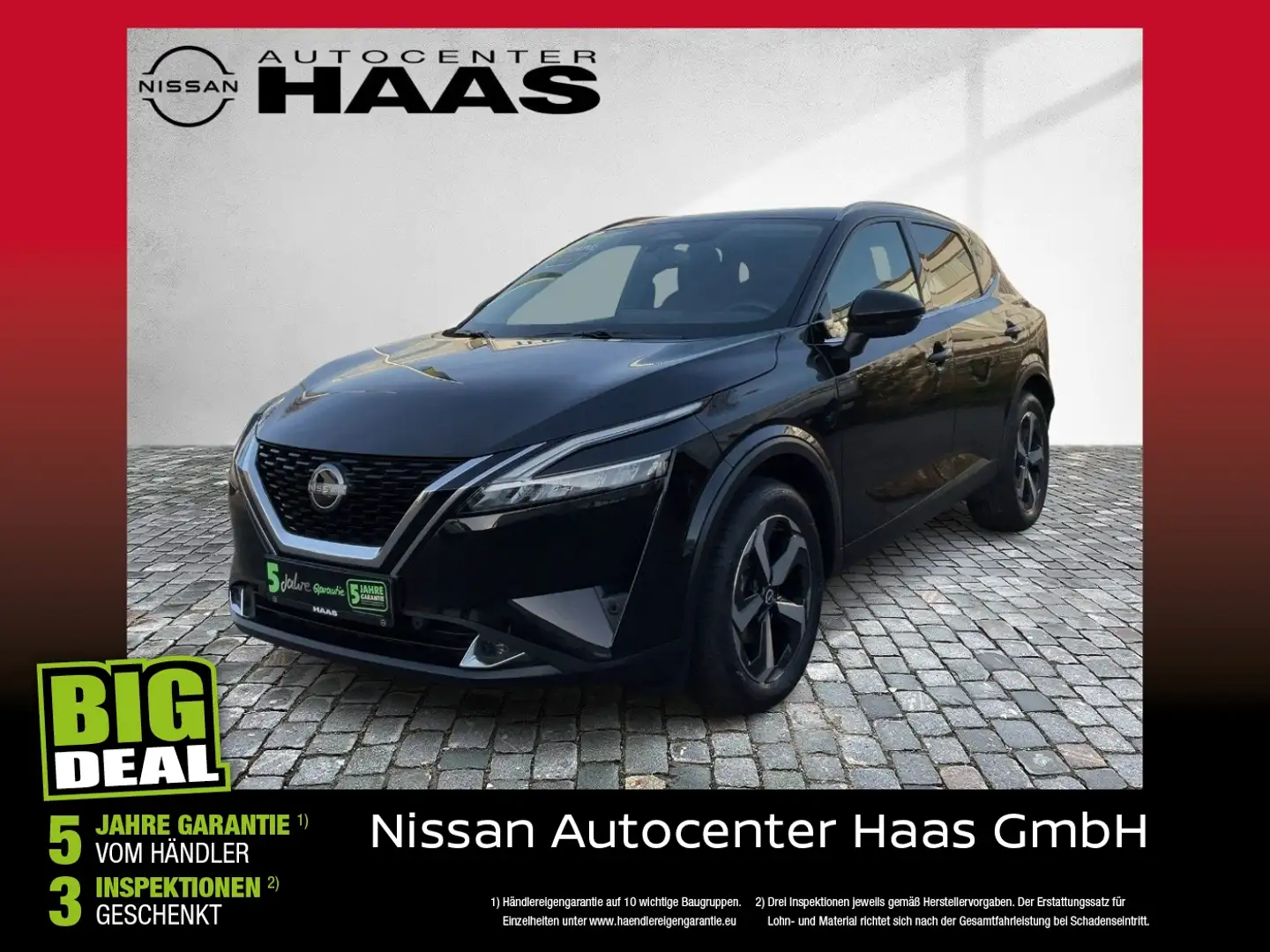 Nissan Qashqai 1.3l N-Connecta Pro-Pilot*Panorama*Kamera Nero - 1