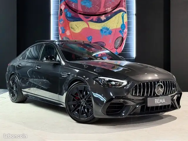Mercedes-Benz C 63 AMG C63 AMG E-Performance 4MATIC%2B 680 cv | TVA Pas de Malus ni TVS BURMESTER 360° À partir 987 Mois