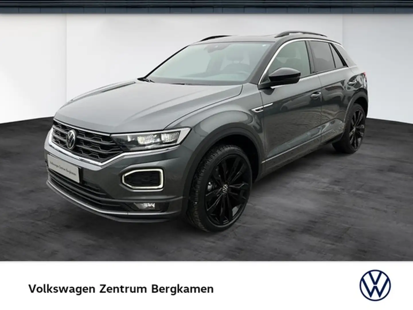 Volkswagen T-Roc 2.0 SPORT R-LINE 4X4 PANO AHK CAM ACC LM19 Grau - 1