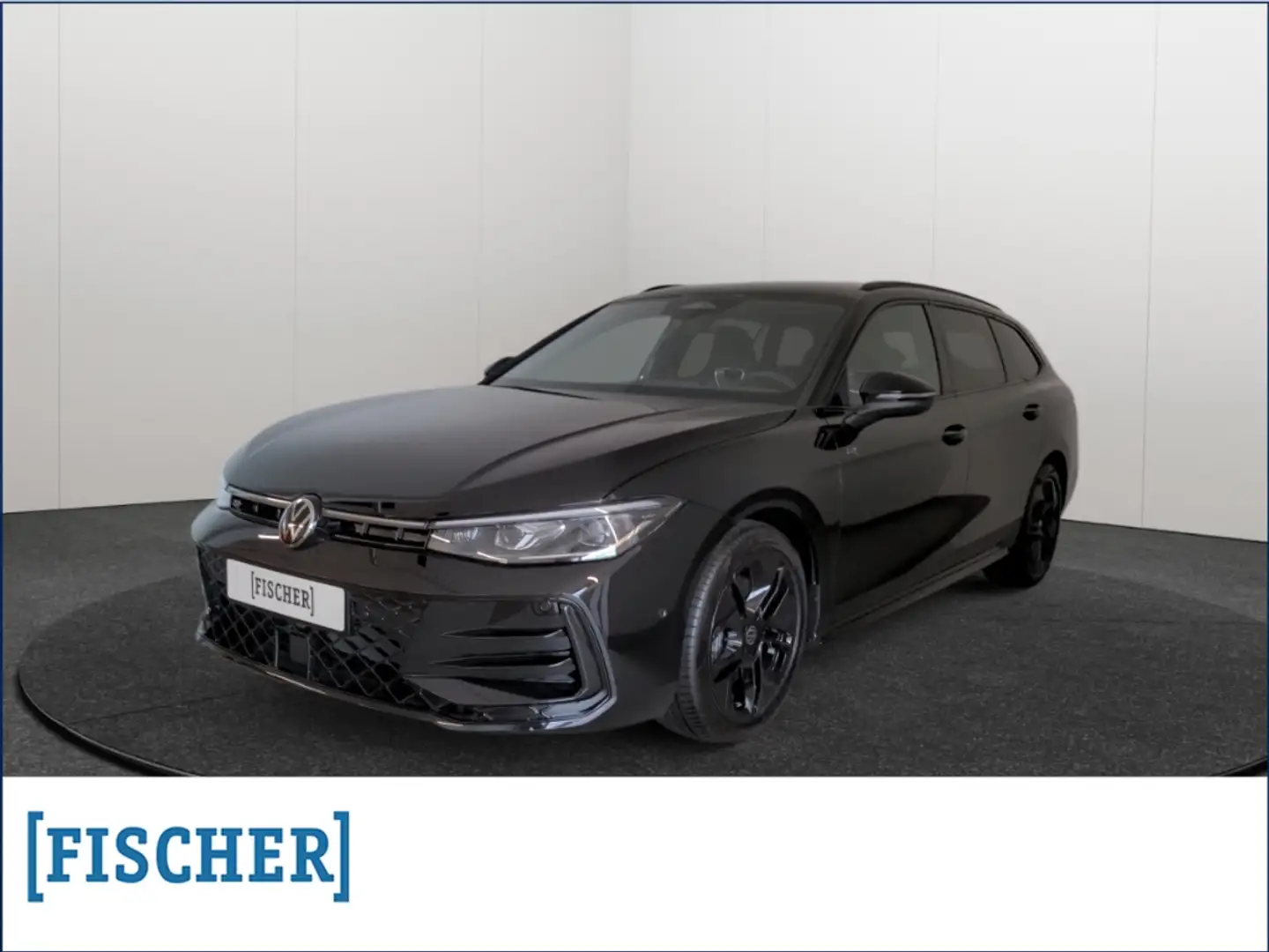 Volkswagen Passat Variant 2.0TDI 4Motion DSG R-Line LED Navi AHK Rear View Schwarz - 1