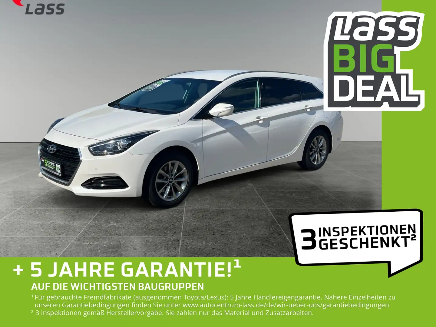 Hyundai i40 cw 1.6 GDI Trend blue LM elSitz PDC SHZ Білий - 1