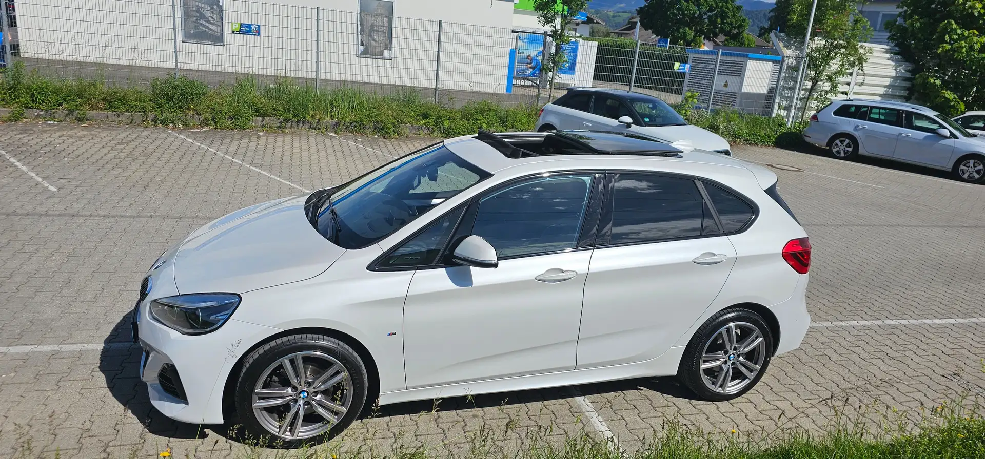 BMW 220 220i*Active-Tourer*Aut.*M-Sport-Paket*Mega-Voll* Blanc - 2