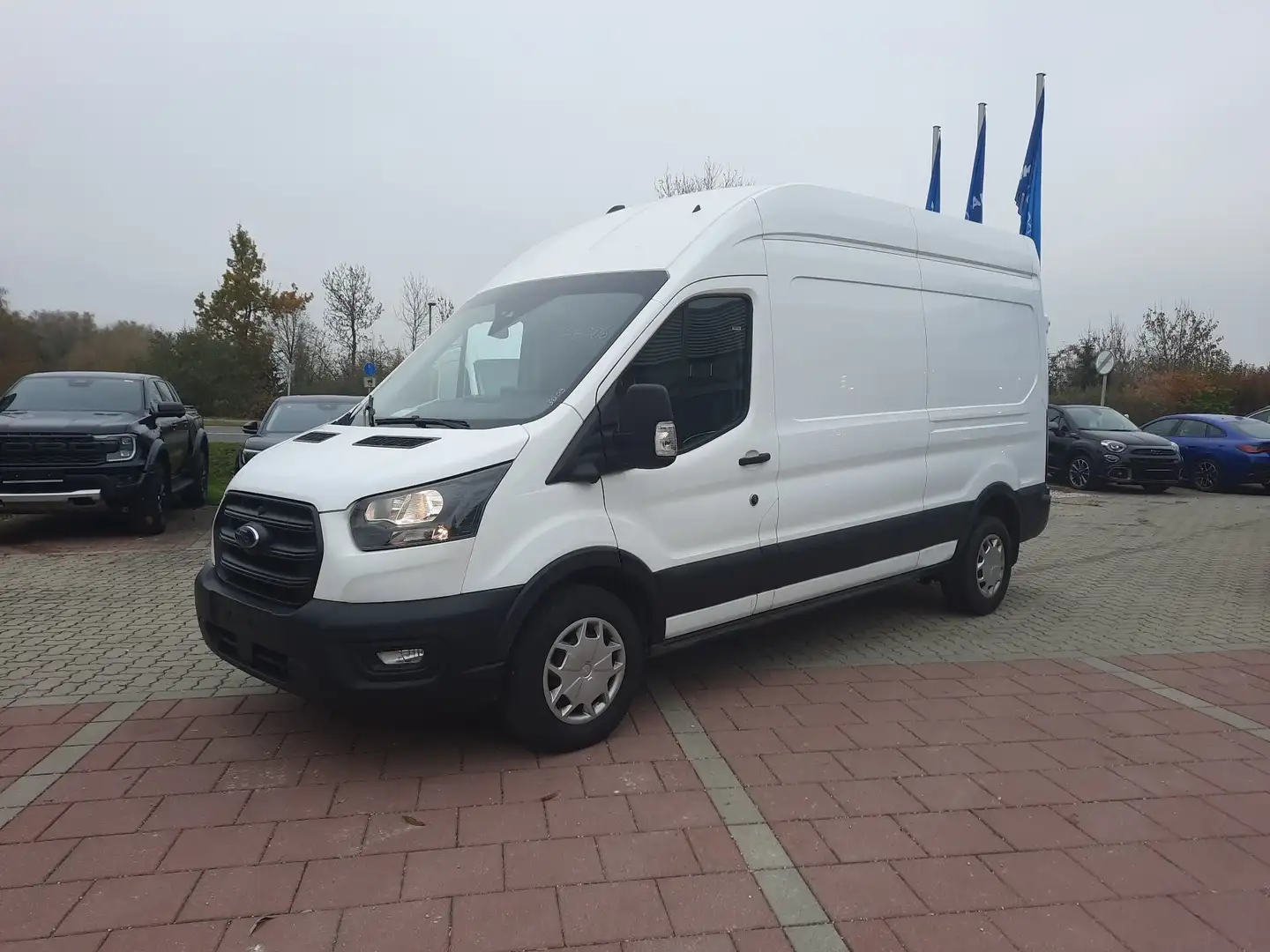 Ford Transit Kasten 350 L3 Trend ACC 360° Navi SHZ Blanc - 2