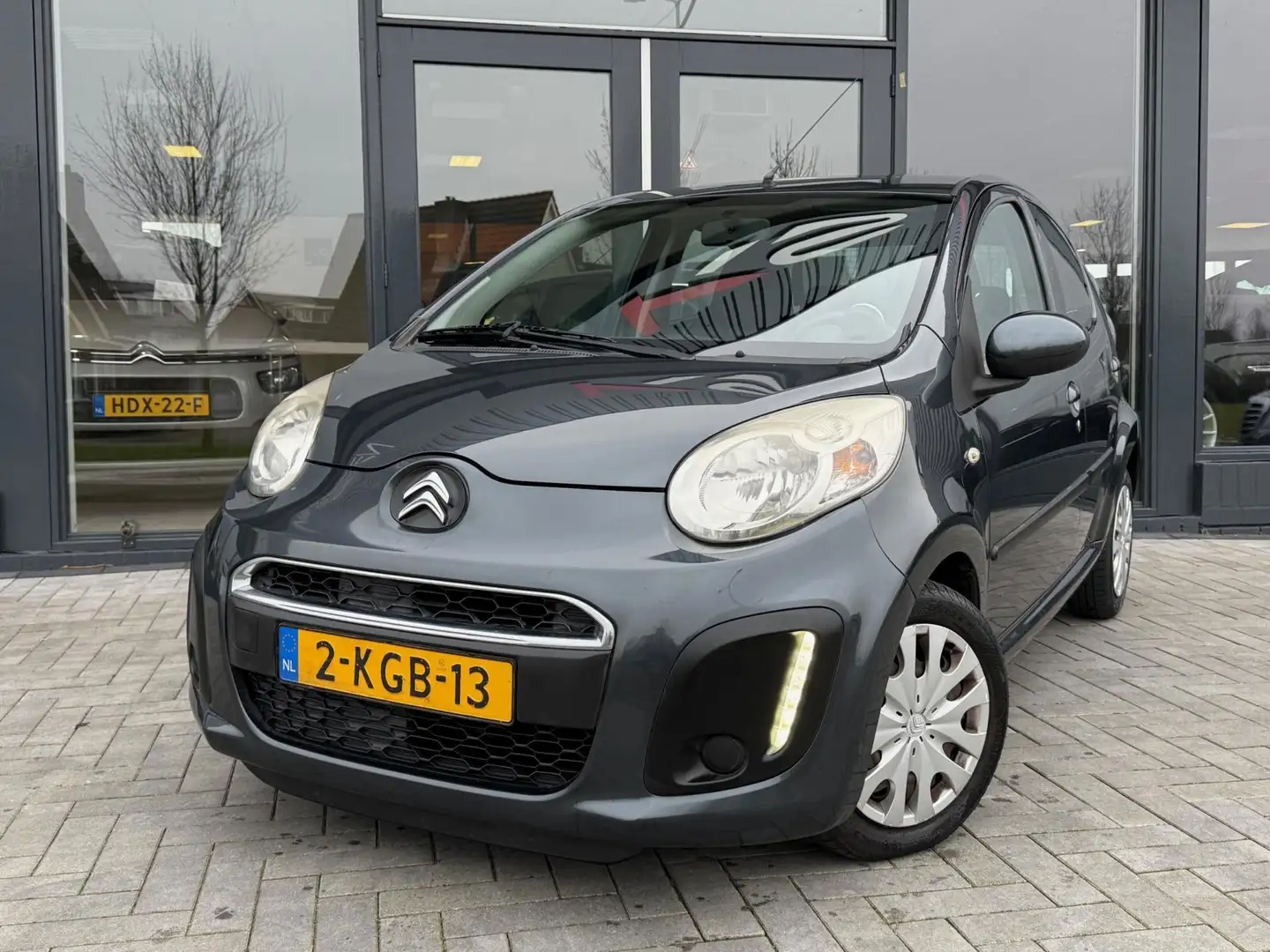 Citroen C1 1.0 Nieuwe apk Airco 5 deurs Nap Grijs - 2