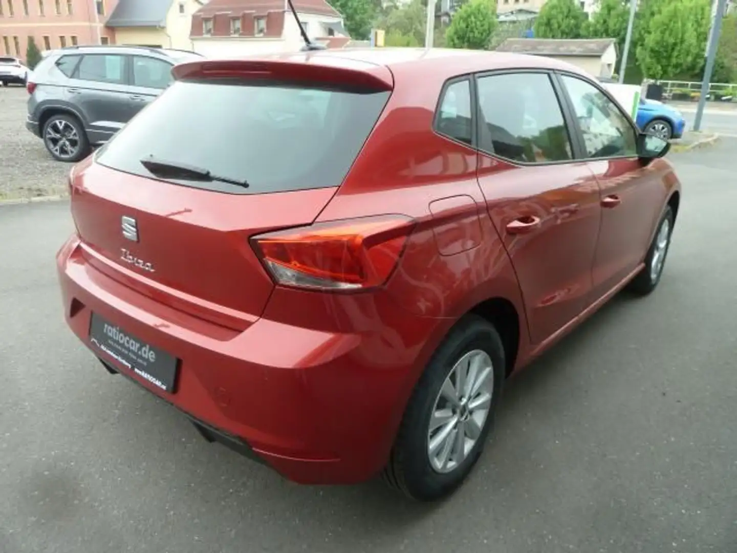 SEAT Ibiza IBIZA ROAD EDITION 1.0 TSI DSG AHZV-VORB. SITZH. Rouge - 2